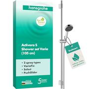 hansgrohe Activera Select S set doccia, 2 tipi di getto, 28050000, Activera Select S cromo [Rubinetteria Bagno > Set Doccia]