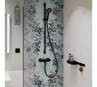 hansgrohe Activera Select S set doccia, 2 tipi di getto, 28046670, Activera Select S nero opaco [Rubinetteria Bagno > Set Doccia]