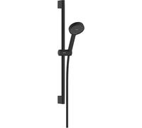 hansgrohe Activera Select S Set de douche 95, 2 types de jets, EcoSmart, avec barre de douche 65cm, 28044670, 28044670, Colorazione: nero opaco