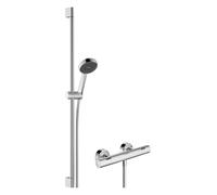 Hansgrohe Activera Select S set doccia a parete con termostato cromo 28086000