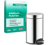 Hansgrohe AddStoris contenitore a pedale, 41775, Colorazione: cromo - 41775000