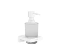 Hansgrohe AddStoris, dispenser per lozioni, 41745, Colorazione: bianco opaco - 41745700