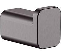 Hansgrohe AddStoris gancio per asciugamani, 41742, Colorazione: Nero spazzolato - 41742340