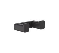 Ganci Per Asciugamani Hansgrohe AddStoris Doppio 66x21mm Nero Opaco