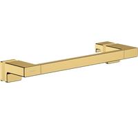 hansgrohe AddStoris - Maniglia per porta doccia, maniglione per doccia, portasciugamani bagno, fissaggio nascosto, accessori bagno, accessori bagno, oro lucido, 41759990