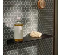 hansgrohe AddStoris mensola, 41794670, AddStoris nero opaco [Accessori Bagno > Mensole]