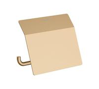 Hansgrohe AddStoris portarotolo con coperchio, 41753, Colorazione: Bronzo spazzolato - 41753140