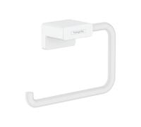 hansgrohe AddStoris Porta rotolo senza copertura, bianco opaco, 41771700