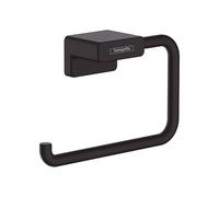 hansgrohe AddStoris Porta rotolo senza copertura, nero opaco, 41771670