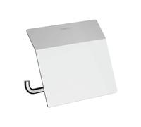 hansgrohe AddStoris support papier toilette avec couvercle, 41753000, 41753000, Colorazione: cromo