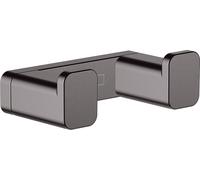 Hansgrohe AddStoris - Appendino doppio, cromo nero spazzolato 41755340