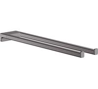 hansgrohe AddStoris porte-serviettes, 41770340, 41770340, Colorazione: Cromo nero spazzolato