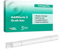 hansgrohe AddStoris S maniglia di sostegno, 41764700, AddStoris S bianco opaco [Accessori Bagno > Maniglie di Sostegno]