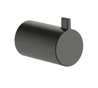 hansgrohe AddStoris S gancio portasciugamani, 41762340, AddStoris S nero cromato spazzolato [Accessori Bagno > Portasciugamani]