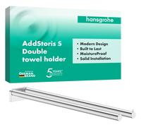 hansgrohe AddStoris S porte-serviettes à deux bras, 41787000, 41787000, Colorazione: cromo