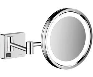Hansgrohe AddStoris specchietto per trucco 21.7x21.7 cm rotonda con illuminazione cromo 41790000