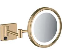 Hansgrohe AddStoris LED-specchio da barba, 41790, Colorazione: Bronzo spazzolato - 41790140