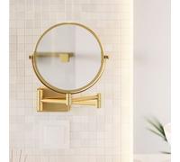 Specchio Per Rasatura Senza Luce Hansgrohe AddStoris ø 188 mm Nero/Cromo