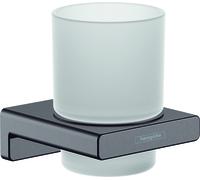 hansgrohe AddStoris verre à dents, 41749340, 41749340, Colorazione: Nero spazzolato