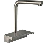 hansgrohe Aquno Select M81 miscelatore monocomando da cucina 250, bocca estraibile, 2jet, sBox, 6,9 l/min, colorazione: Finitura in acciaio inox