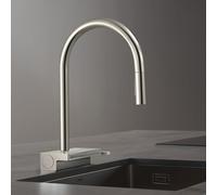 hansgrohe Aquno Select M81 miscelatore monocomando da cucina 170, doccia estraibile, 3jet, sBox, 8 l/min, colorazione: Finitura in acciaio inox