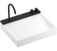 Hansgrohe Avalegra lavello con rubinetto 58x47.5 cm rettangolare a parete-da incasso bianco 22472670