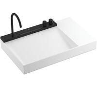 Hansgrohe Avalegra lavello con rubinetto 78x47.5 cm rettangolare a parete-da incasso bianco 22473670