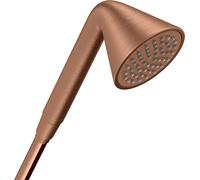 hansgrohe AXOR 85 Douchette à main 1 jet conçue par Front, 26025310, 26025310, Colorazione: Oro rosso spazzolato