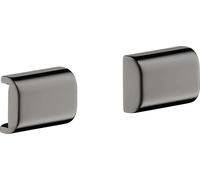 hansgrohe AXOR Accessoires universels Couvercle pour garde-corps, 42871330, 42871330, Colorazione: Cromo nero lucido