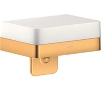 hansgrohe AXOR Accessoires universels Distributeur de savon liquide avec plateau, 42819250, 42819250, Colorazione: Ottico oro spazzolato