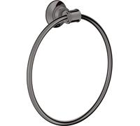hansgrohe AXOR Anneau porte-serviettes Montreux, 42021330, 42021330, Colorazione: Cromo nero lucido