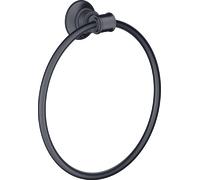 hansgrohe AXOR Anneau porte-serviettes Montreux, 42021340, 42021340, Colorazione: Cromo nero spazzolato