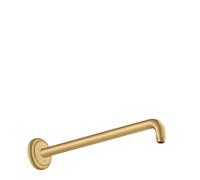 hansgrohe AXOR Bras de douche Montreux 389 mm Classic, mural, 27348250, 27348250, Colorazione: Ottico oro spazzolato