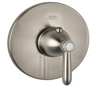 Hansgrohe Axor CarltonTrim, Miscelatore Termostatico EcoMax con Leva, Nichel Spazzolato #17374821