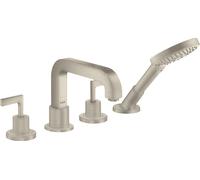 hansgrohe AXOR Citterio 4 trous pour baignoire avec poignées de porte, 39446820, 39446820, Colorazione: Nichel spazzolato