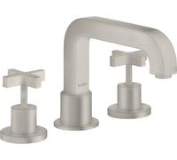 hansgrohe AXOR Citterio AXOR 3 trous pour bord de baignoire, poignées transversales, 39436800, 39436800, Colorazione: Ottica in acciaio inossidabile