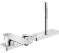 hansgrohe AXOR Citterio C Mitigeur monocommandé 3 trous pour bain avec sBox, 2 consommateurs, 49430000, 49430000, Colorazione: cromo