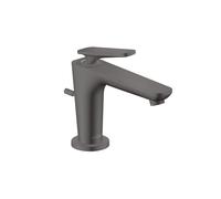 hansgrohe AXOR Citterio C Mitigeur monocommandé pour lavabo 90, avec CoolStart pour lave-mains et vidage à tirette, 49010340, 49010340, Colorazione: Cromo nero spazzolato