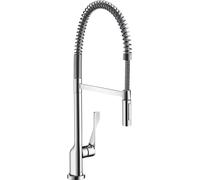 hansgrohe AXOR Citterio DN15 Mitigeur monocommande de cuisine 230 Semi-Pro, 39840250, 39840250, Colorazione: Ottico oro spazzolato