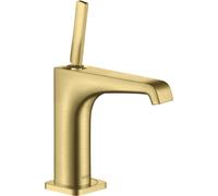 hansgrohe AXOR Citterio E Mitigeur monocommande de lavabo 125 sans garniture de vidage, 36101950, 36101950, Colorazione: Ottone spazzolato