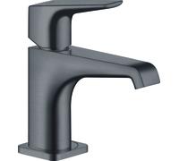 hansgrohe AXOR Citterio E Mitigeur monocommande de lavabo 90 avec poignée sans timon, 36112340, 36112340, Colorazione: Cromo nero spazzolato