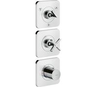 hansgrohe AXOR Citterio E modulo termostato 38 x 12 da incasso per 3 utenze