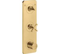 hansgrohe AXOR Citterio E modulo termostato da incasso 38 x 12 per 2 utenze,