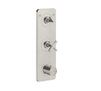 hansgrohe AXOR Citterio E modulo termostato da incasso 38 x 12 per 2 utenze,