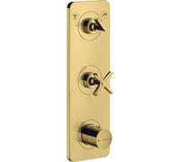 hansgrohe AXOR Citterio E modulo termostato da incasso 38 x 12 per 2 utenze,