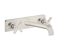 hansgrohe AXOR Citterio E rubinetto lavabo da incasso a 3 fori con piastra per