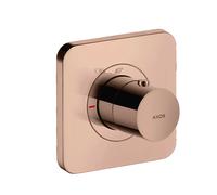 hansgrohe AXOR Citterio E Thermostat module encastré 12 x 12, 36702300, 36702300, Colorazione: Oro rosso lucido