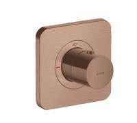 hansgrohe AXOR Citterio E Thermostat module encastré 12 x 12, 36702310, 36702310, Colorazione: Oro rosso spazzolato