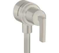 hansgrohe AXOR Citterio hansgrohe Fixfit Robinet d'arrêt avec béqu'illes, 39882800, 39882800, Colorazione: Ottica in acciaio inossidabile