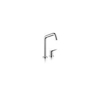 hansgrohe AXOR Citterio M DN 15 Mitigeur monocommande de cuisine 2 trous 240 avec bec pivotant, 34820000, 34820000, Colorazione: cromo